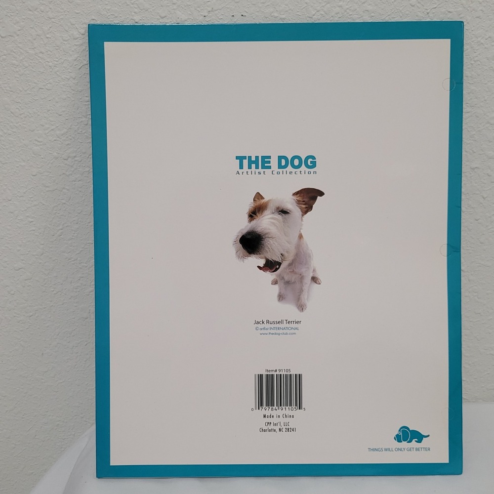 The Dog Artist Collection Lot of 3 2-Pocket Folders Lab Jack Russel Shepherd - Picture 6 of 10